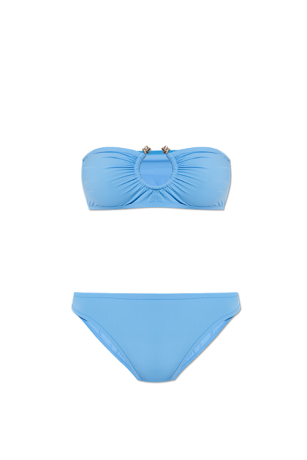 Blue Bandeau bikini Bottega Veneta Vitkac Canada